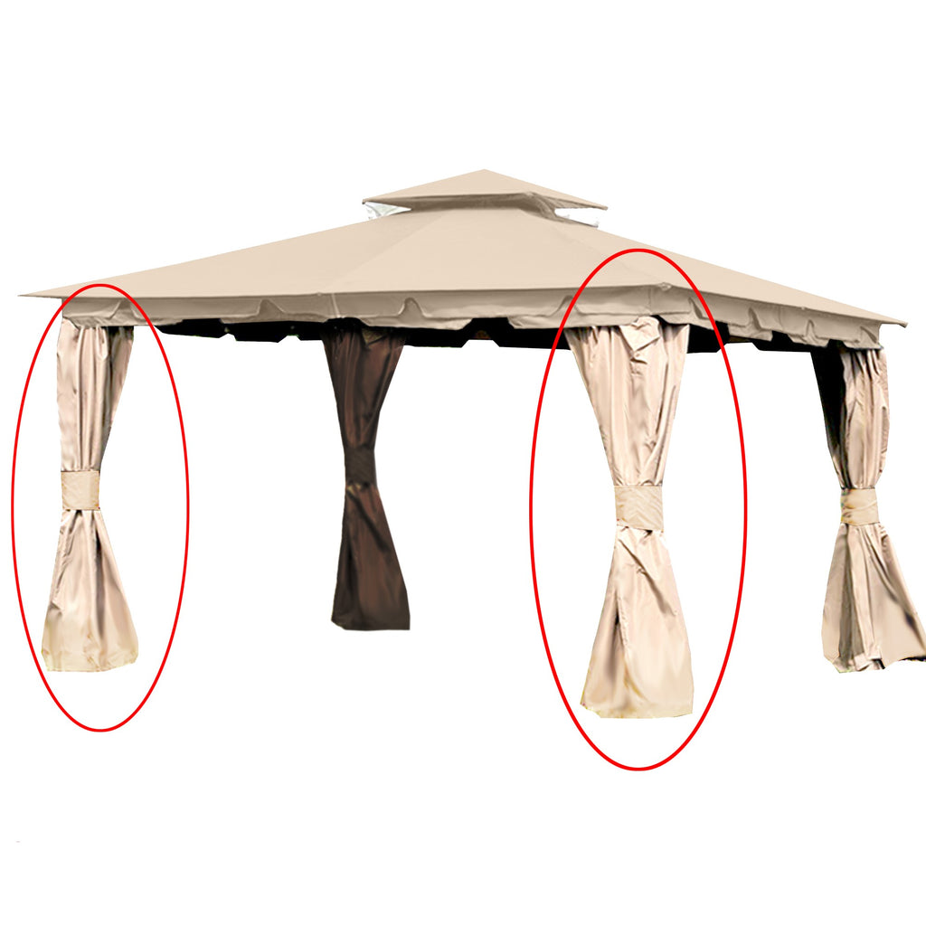Replacement Privacy Curtain Set for Monterey Gazebo - 350