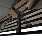 Replacement Canopy and Netting Set for A101015600 Monterey Park Gazebo - Riplock 350