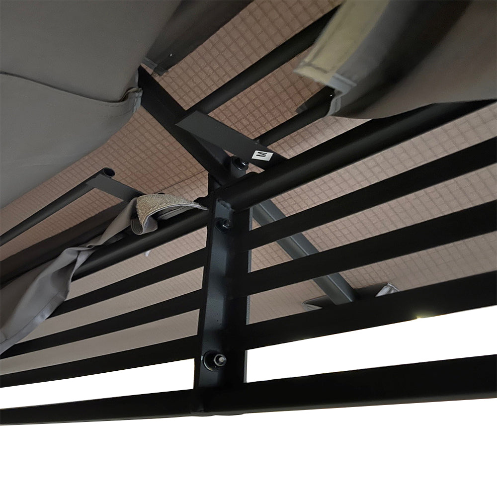 Replacement Canopy and Netting Set for A101015600 Monterey Park Gazebo - Riplock 350