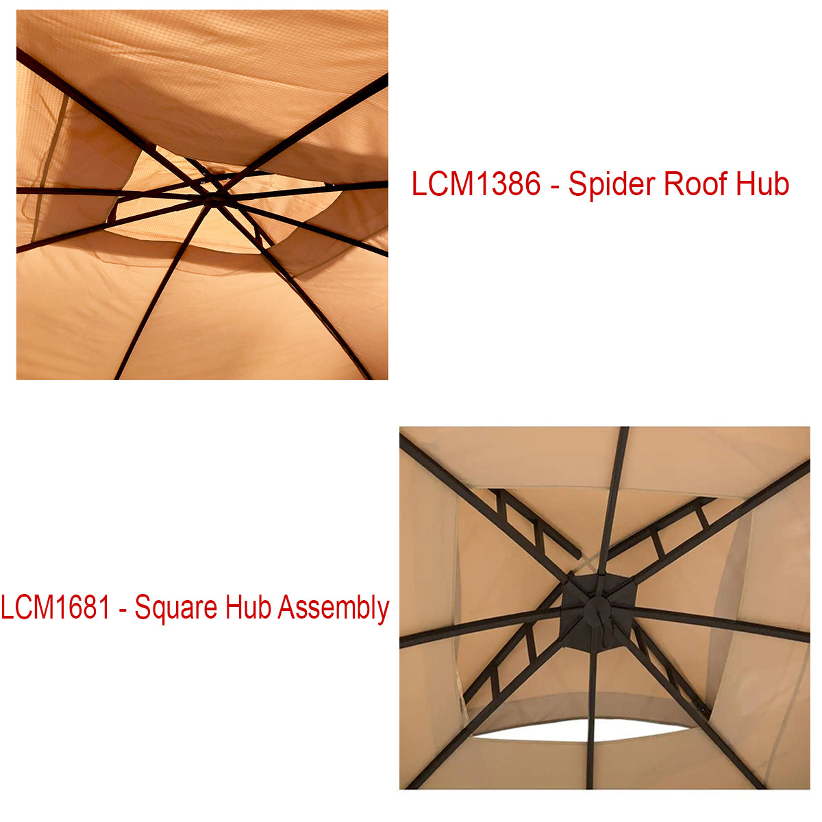 Replacement Canopy for A101011500 Corso Gazebo - Riplock 350
