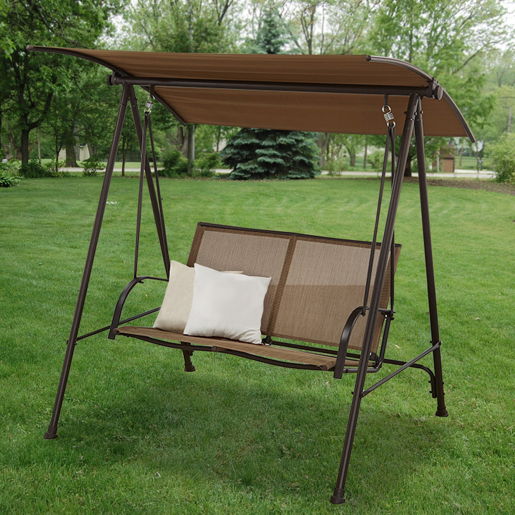 Replacement Canopy for MS Two Person Swing - Brown