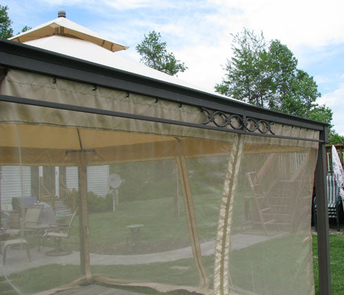 Replacement Canopy and Netting Set for MS Shelter Island - RipLock 350
