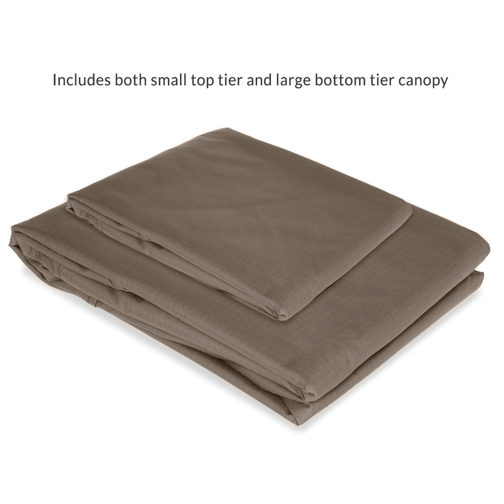 Antigua Gazebo Replacement Canopy - Riplock 350, Nutmeg