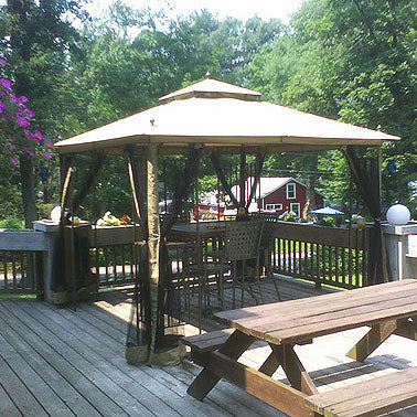 Bond Mfg Lakeland Gazebo Replacement Canopy - 350