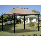 Outdoor Patio 10x12 Gazebo Repl Canopy - RipLock 350