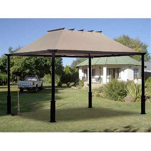 Outdoor Patio 10x12 Gazebo Repl Canopy - RipLock 350