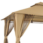 El Porto Gazebo Replacement Canopy and Netting Set - RipLock 350