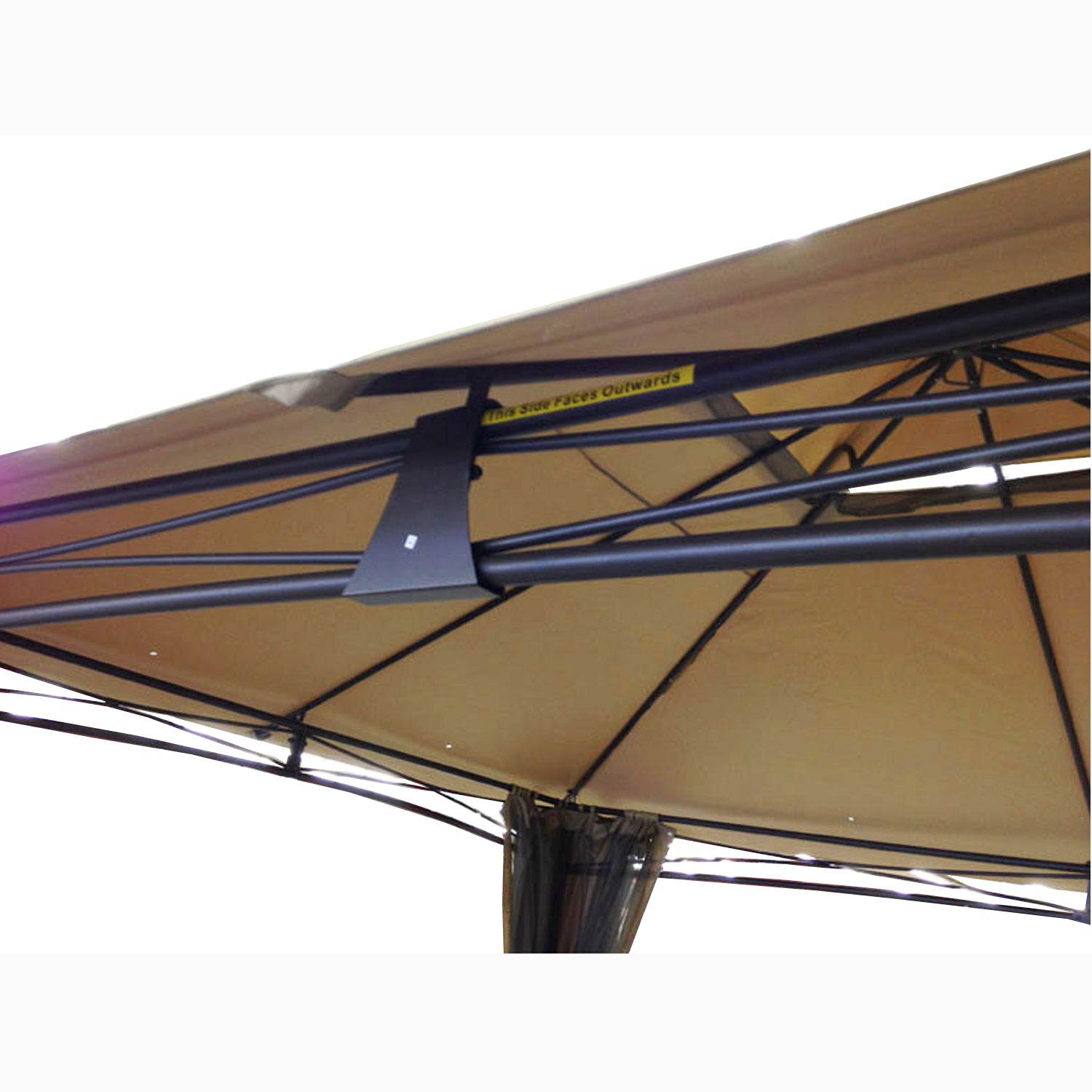 El Porto Gazebo Replacement Canopy and Netting Set - RipLock 350