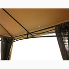 El Porto Gazebo Replacement Canopy and Netting Set - RipLock 350