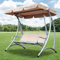 Replacement Canopy for Outsunny 3 Person Steel Swing