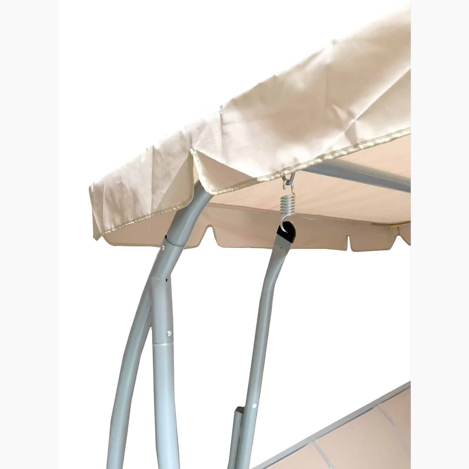 Replacement Canopy for Outsunny US84A-0530131 3 Person Steel Swing