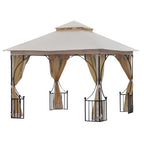 Replacement Canopy for Outsunny Archway Gazebo - Riplock 350