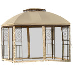 Replacement Canopy for Double Scroll 84C-192 Gazebo - Riplock 350