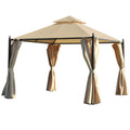 Replacement Canopy for Outsunny 10 x 10 Gazebo - Riplock 350