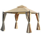 Replacement Canopy for Outsunny 10 x 10 Gazebo - Riplock 350