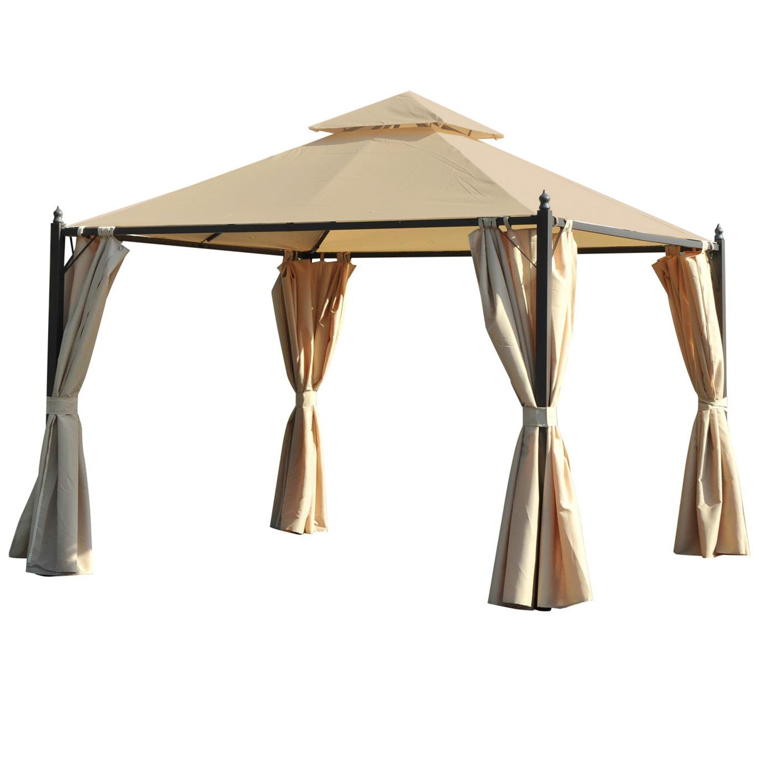 Replacement Canopy for Outsunny 10 x 10 Gazebo - Riplock 350