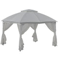 Replacement Canopy for 84C-210GY Gazebo - Riplock 350
