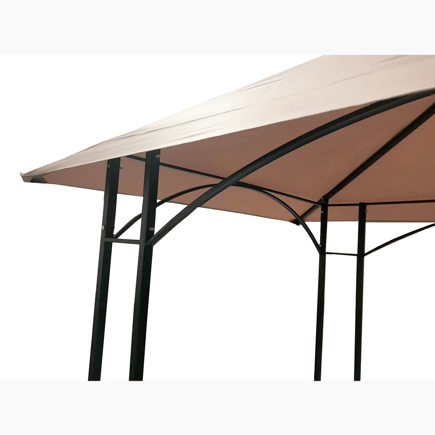 Replacement Canopy for Outsunny Grill Gazebo with Bar Shelves - RipLock 350