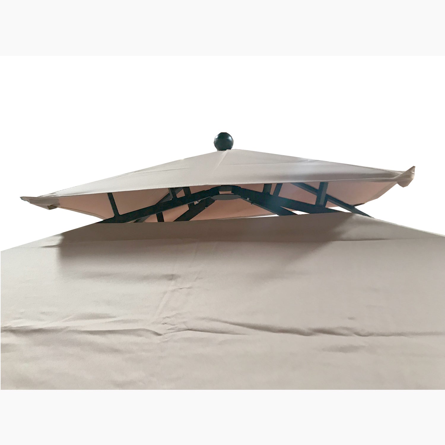 Replacement Canopy for Outsunny Grill Gazebo with Bar Shelves - RipLock 350