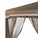 Replacement Canopy and Netting Set for Six Post Gazebo - RipLock 350