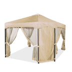 Replacement Canopy and Net for Six Post Gazebo - RipLock 350