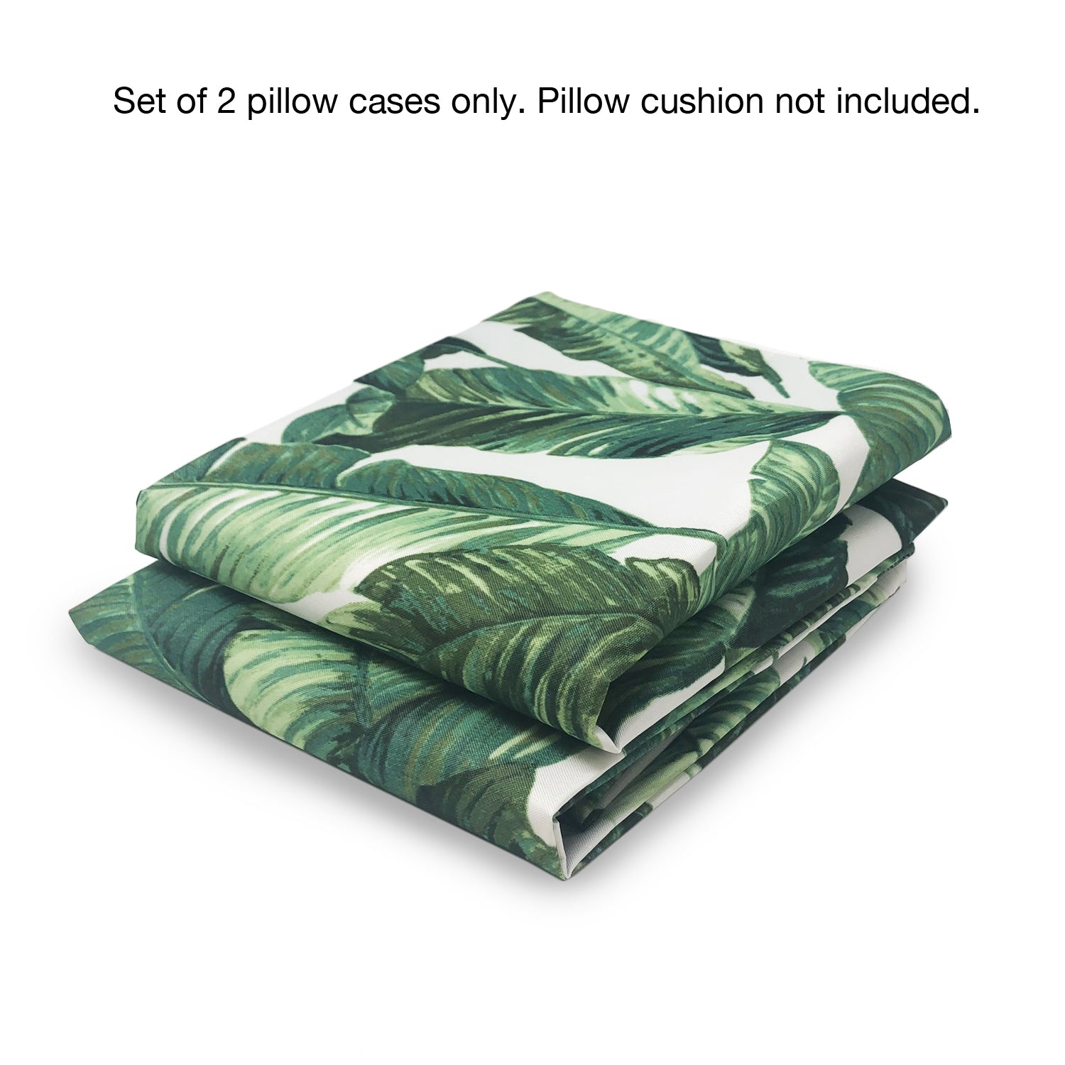 Pillow Cases - Set of 2 - Palm - Pillows Not Included