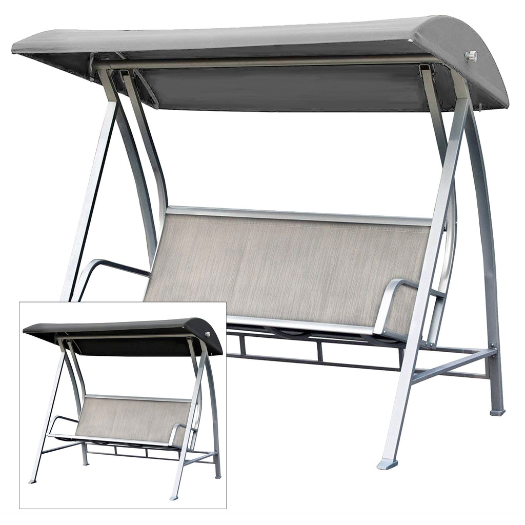Replacement Canopy for Patio Post Textilene Bench Glider