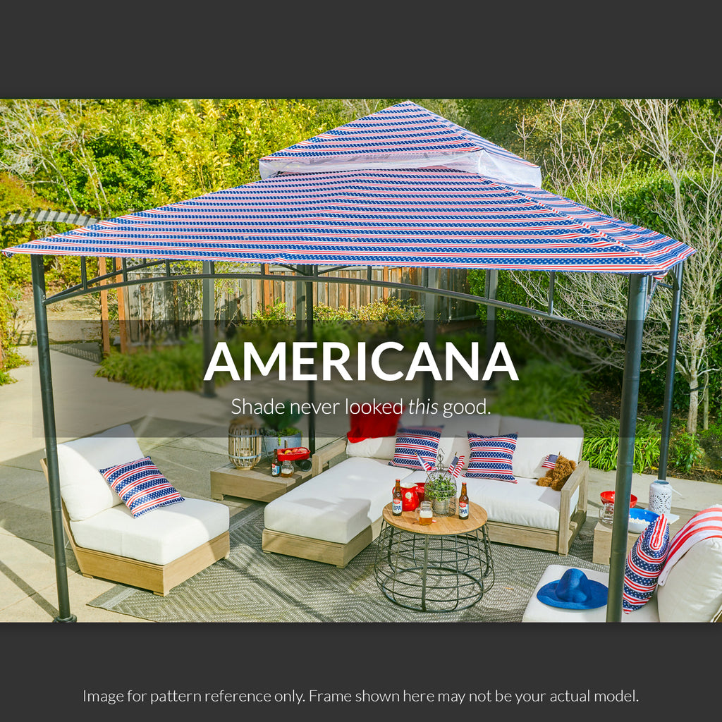 Replacement Canopy Allen and Roth Finial Gazebo