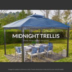 Replacement Canopy for Pinehurst Gazebo - 350, Midnight Trellis