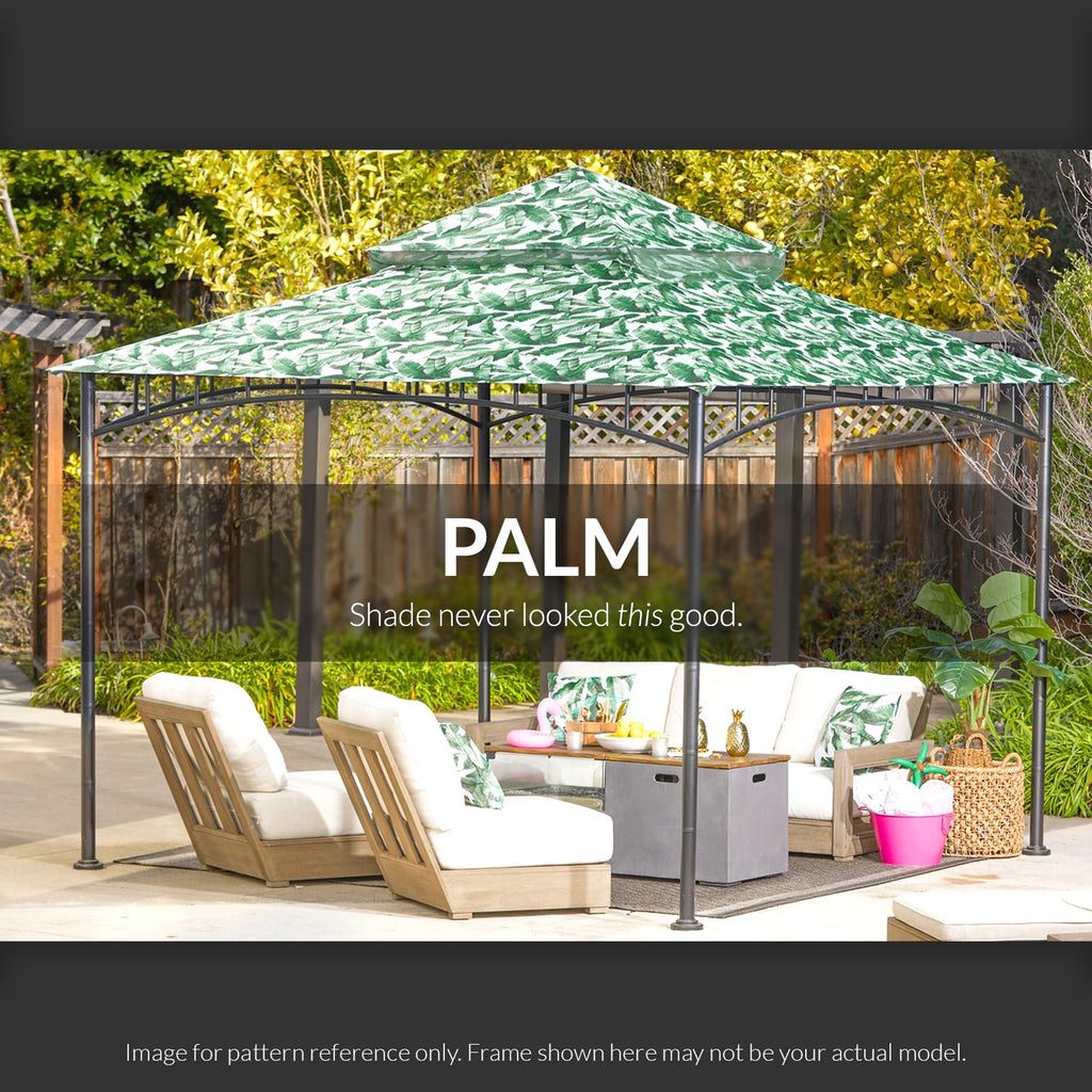 Replacement Canopy for GT S-J-109 Gazebo - 350, Palm