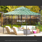 Replacement Canopy for GT S-J-109 Gazebo - 350, Palm