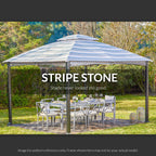 Mainstays Grill Shelter Replacement Canopy - 350, Stripe Stone