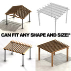 Pergola Shade Fabric - 6 x 12 Sheet