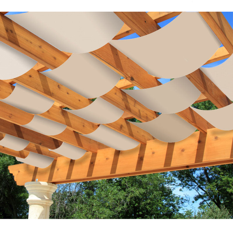 DIY Decorative Pergola Shade Canopy - Set of 2