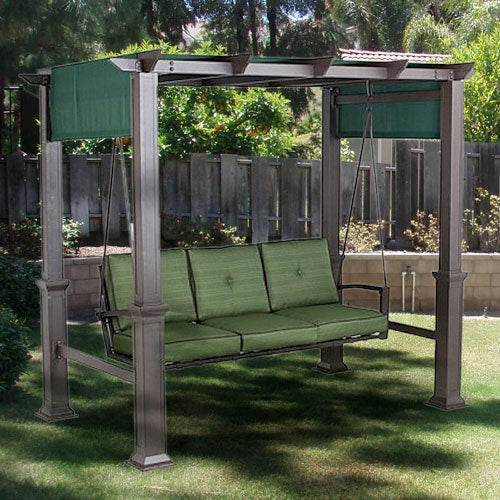 Outdoor Patio Pergola Swing Replacement Canopy