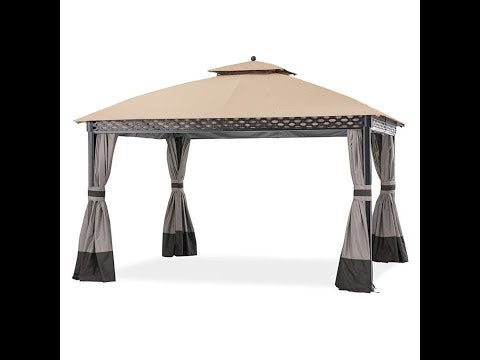 Replacement Canopy and Netting for Pinehurst Gazebo - Riplock 350