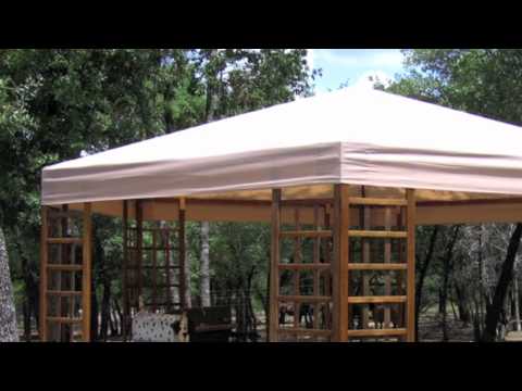 Replacement Canopy for Wood Hexagon 14' Gazebo