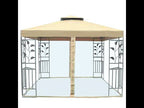 Replacement Canopy for Aldi Leaf 7884-15 10' x 10' Gazebo - Beige, 350