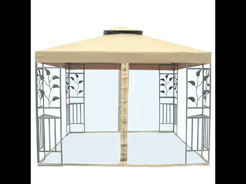 Replacement Canopy for Aldi Leaf 7884-15 10' x 10' Gazebo - Beige, 350