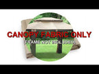 Antigua Gazebo Replacement Canopy and Netting - RipLock 350