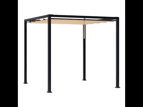 Replacement Canopy for Fairmont Roman 8 x 8 Pergola - Riplock