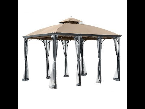 Replacement Canopy for Somerset L-GZ212PCO-B 10' x 12' Gazebo