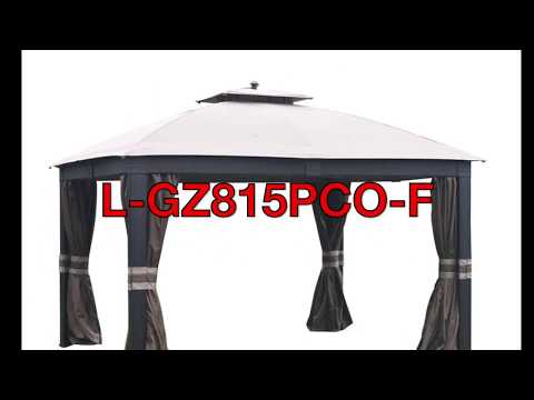 Replacement Canopy and Net for Wicker Gazebo - RipLock 350