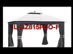 Replacement Canopy and Net for Wicker Gazebo - RipLock 350