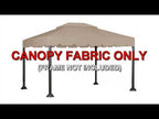Garden House Gaz Replacement Canopy and Net - RipLock 350