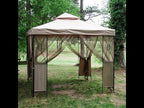 Pacific Casual 8 x 8 Gazebo Replacement Canopy and Net - 350