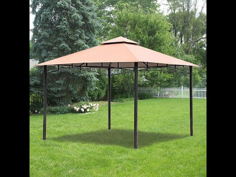 Replacement Canopy for BC Metal KGS286YU, 272-3183 10' x 10' Gazebo - Beige, RipLock 350