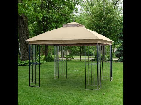 Replacement Canopy for GT Steel Finial L-GZ038PST-F 10' x 10' Gazebo
