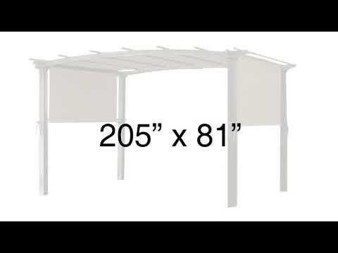 Replacement Canopy for Martha Stewart Lawrence GF-8S024X 11' x 9' Pergola - 350