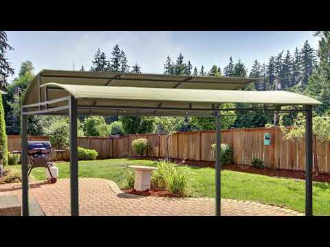 Replacement Canopy for Barrel Roof Gazebo - RipLock 350